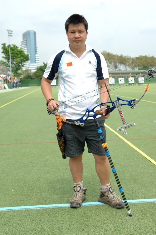 泰国选手突围射箭比赛